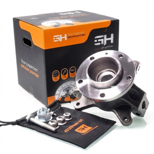 Achsschenkel komplett vorne - 1x,