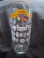 Bierglas Fußball WM Mexiko 1970