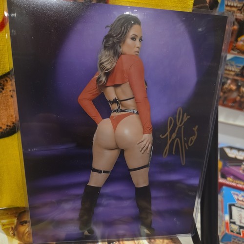 Wwe wwf autogramm lola - lola, vice