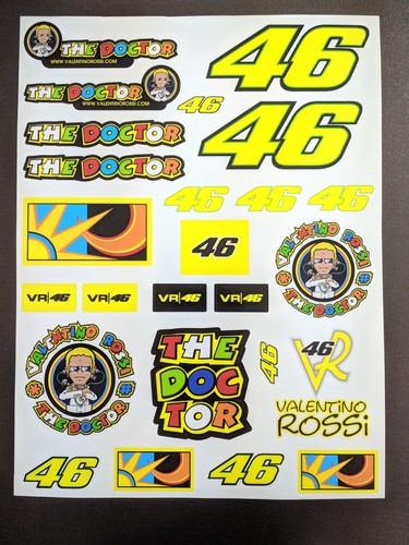 Vale rossi the doctor sticker - vale,