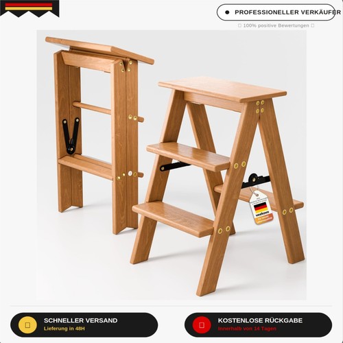 Stufen leiter trittleiter 3 - stufen,