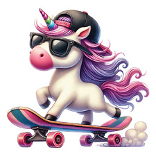 Wandtattoo Aufkleber  Einhorn