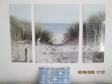 Wandbild aus Glas dreiteilig