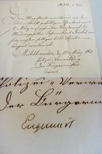 Brief mühlhausen - brief, (thüringen)
