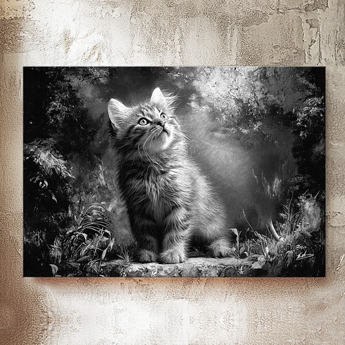 Leinwand bilder katzen tiere - bilder,