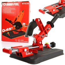 Halter Winkelschleifer Scheibe Ø115 und 125 mm Schnittwinkel 0-45°