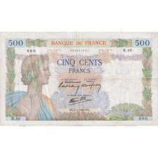 Frankreich 500 francs la - 500,