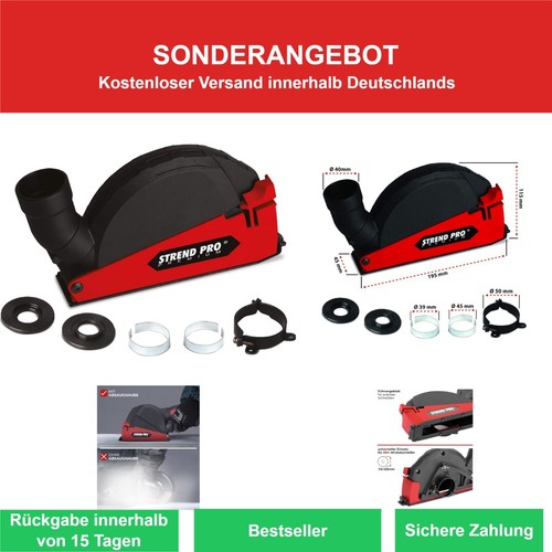 Strend pro absaughaube 125 - absaughaube, mm