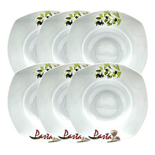 6 x Pastateller Nudelteller