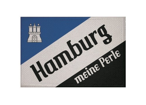 Aufnäher hamburg meine perle - ,