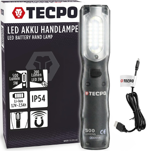 Tecpo werkstattlampe akku led - akku,
