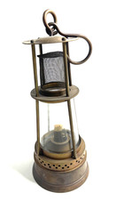 Bergbau Lampe  Grubenlampe Nr. 566 ca. 26 cm Höhe Vintage