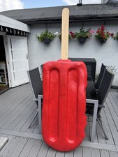 XXL Deko Eis 210cm x 65cm (Kunst/Eisdielen/Kiosk/Restaurants)