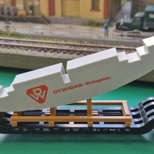 Fleischmann H0 5298 Tieladewagen der DB + Ladung Dywidag Montagebau in OVP/2514