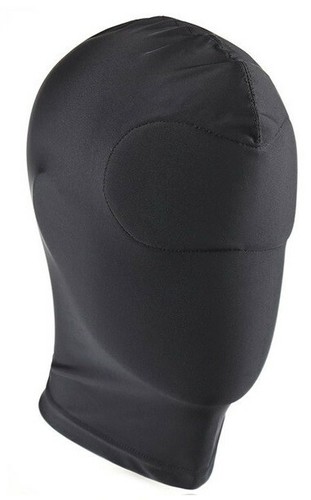 Bdsm spandex stoff kopf maske - bdsm,