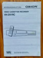 Bedienungsanleitung ORION VHS