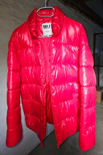 Jacke glanznylon rot - mr.f,, glanznylon,