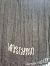 Leinen Damen Schal Von MOSVHINO 180×50 cm.