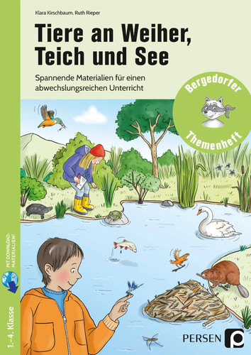 Tiere weiher teich und see - und,