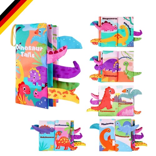 Baby stoffbuch dinosaurier - stoffbuch,