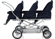 Zwillings-/Drillingswagen Inglesina - NEUWERTIG -