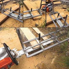 48" Mobiles Sägewerk Holz