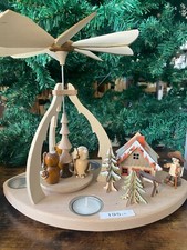 Wooden Pyramid Large Winter