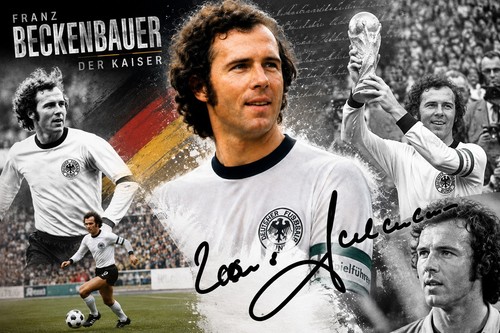 Franz beckenbauer autogramm - beckenbauer,,