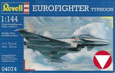 1/144 Revell 04074 Eurofighter Typhoon mit Österreich Bundesheer Decalsatz
