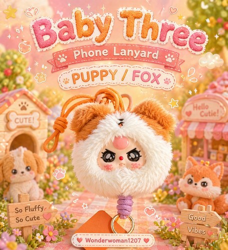 Baby drei handy schlüsselband - drei,