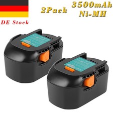 2X 3500mAH 14,4V Ni-MH Akku Für AEG BS14G BSB14G BSS14 B1420R M1430R BS14GNC