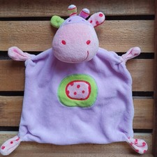 Schmusetuch Kuh 🐮 rosa