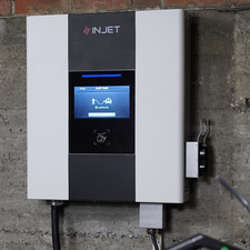 DC Wallbox 30kW - Schnellladestation CCS - 5m CCS2 Kabel - DC Ladesäule: THE HUB