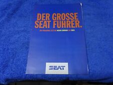 Prospekt vom SEAT Ibiza Toledo Terra Marbella Cordoba 1994 selten