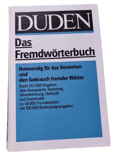Duden das fremdwörterbuch - das,