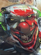 Motorrad Helm XXXL mit marzialischer Lackierung ! Halloween ? LS 2 / 3XL