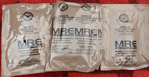 Army meal ready - us, to