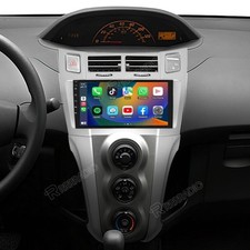 2+64G Android 15 Für Toyota Yaris 2005-2012 Carplay Autoradio GPS NAVI BT WiFi
