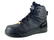 Hard Yakka 3056 S7S 6" Herren UK 10 schwarz Leder Memory Foam Sicherheit Arbeitsstiefel