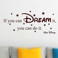 Wandtattoo Walt Disney If you