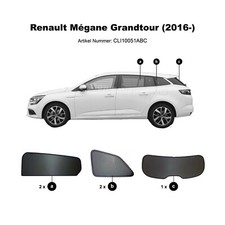 ClimAir Sonniboy Sonnenschutz Renault Megane Grandtour IV 04/2016- Scheibennetze