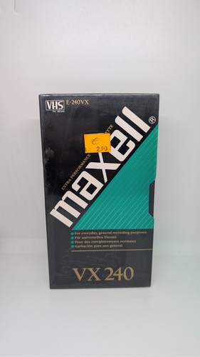 Maxell vx240 vhs - maxell,
