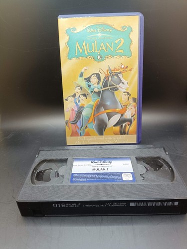Mulan vhs walt disney - vhs,