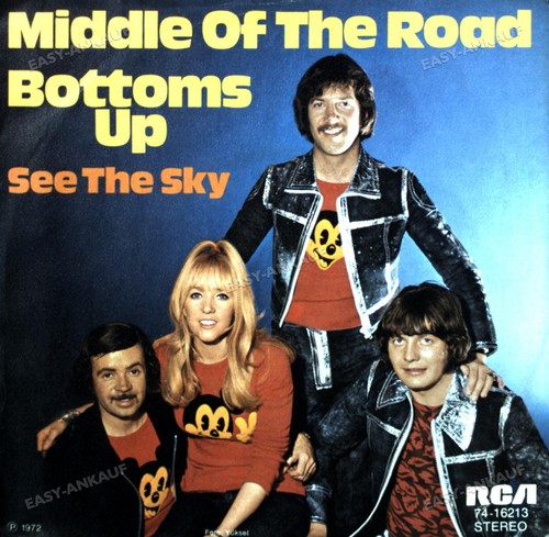 Middle the road - the,