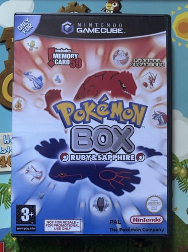 Pokemon box rubin und saphir - box,