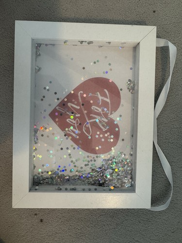 Bilderrahmen mit glitzer - mit,