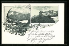 Berghütte auf dem Nebelhorn