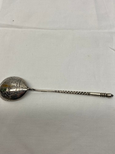 Russischer niello löffel - niello,