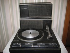 Philips Kofferplattenspieler  531  Vintage Dachbodenfund DEFEKT