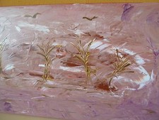 Ölgemälde auf Keilrahmen,  80x40 cm